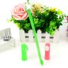denTwo Headed Dog Toothbrush Set Canine Dental Hygiene Brush with 2 Finger Brushes Soft Bristles