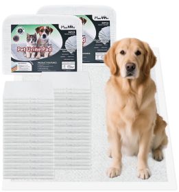 Dog and Puppy Pee Pads with Leak-Proof Quick-Dry Design for Potty Training,Pack of 50 (Quantity: 100pack)