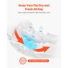 Disposable Male Dog Diapers, Super Absorbent Male Dog Wraps, 360 Â° Leak-Proof Belly Bands with Wetness Indicator for Doggies in Heat, Training