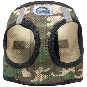 American River Choke Free Dog Harness Camouflage Collection (Color: Green Camo, size: X-Large)