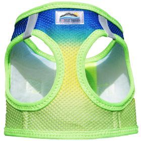 American River Choke Free Dog Harness Ombre Collection (Color: Cobalt Sport, size: small)