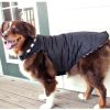 Reversible Fleece Lined Puffer Dog Coat