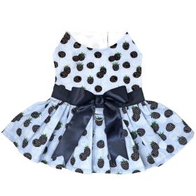 Blackberries Dog Dress with Matching Leash (size: small)