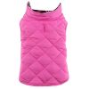 Reversible Fleece Lined Puffer Dog Coat