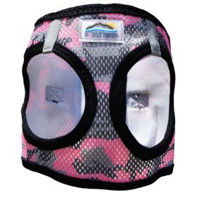 American River Choke Free Dog Harness Camouflage Collection (Color: Pink Camo, size: small)