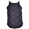 Reversible Fleece Lined Puffer Dog Coat